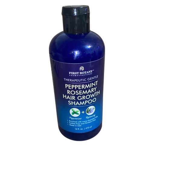 First Botany Peppermint & Rosemary Hair Growth Shampoo 16 oz - Picture 1 of 3